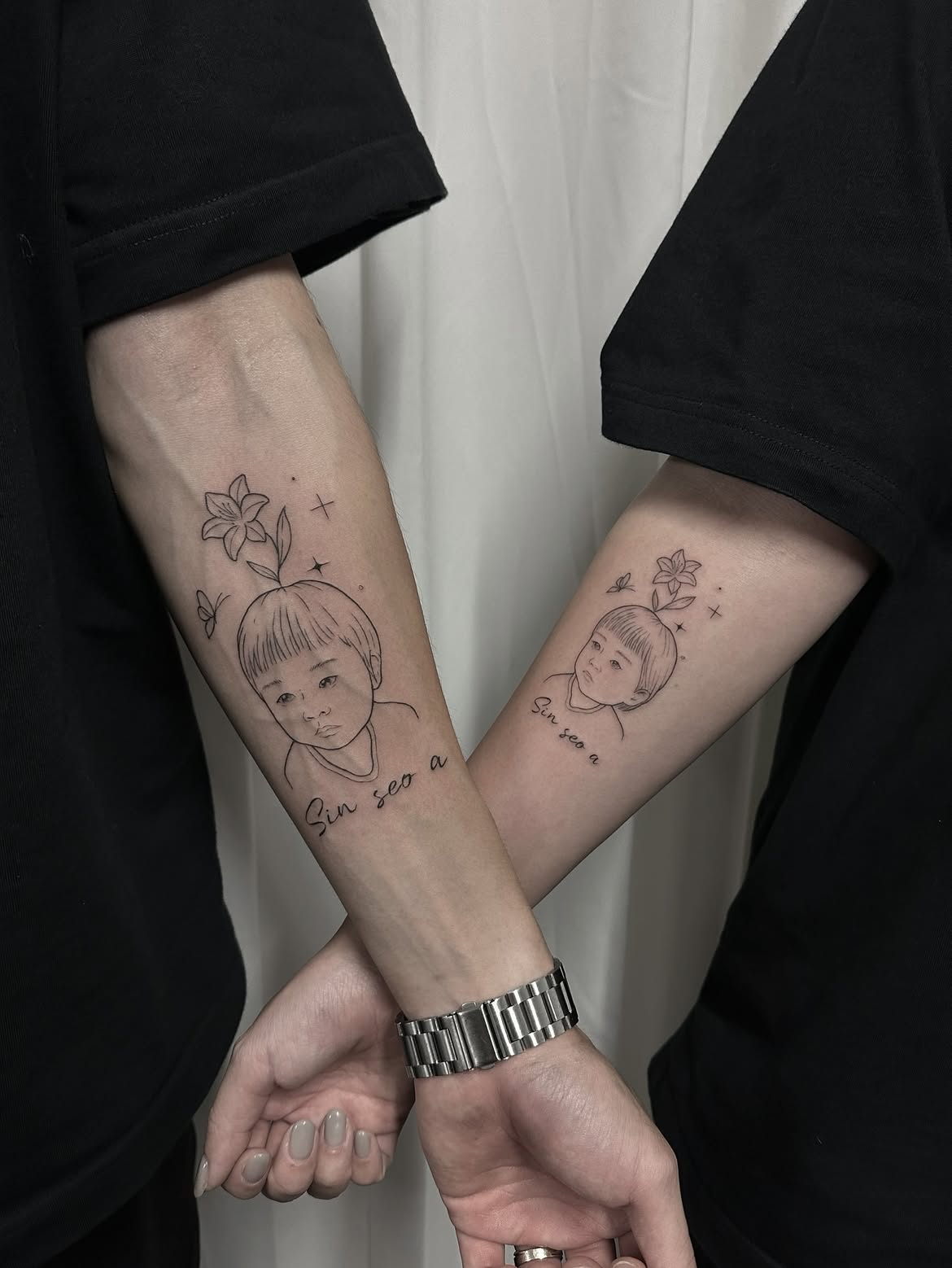 대전타투 미니멀타투 타투이스트 빽곰 포트폴리오 작품 2